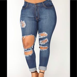 Plus FashionNova Jeans